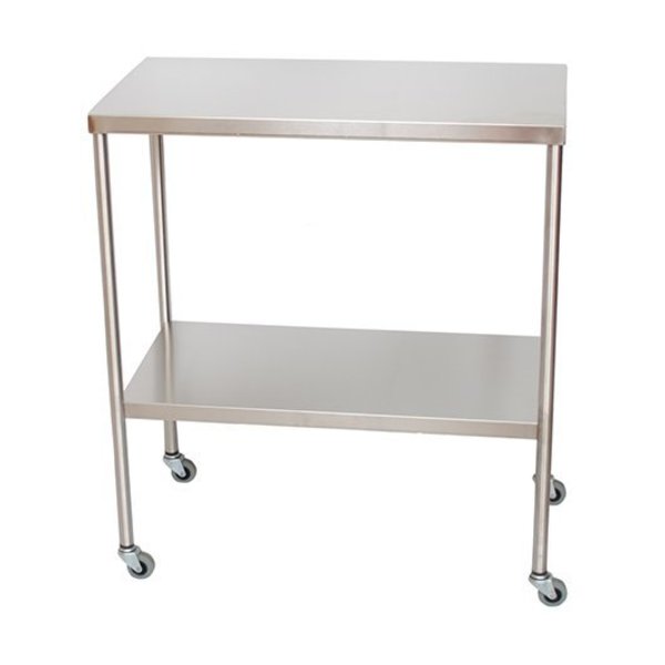 Umf Medical Instrument Table 33″ x 18″ x 34" SS8012